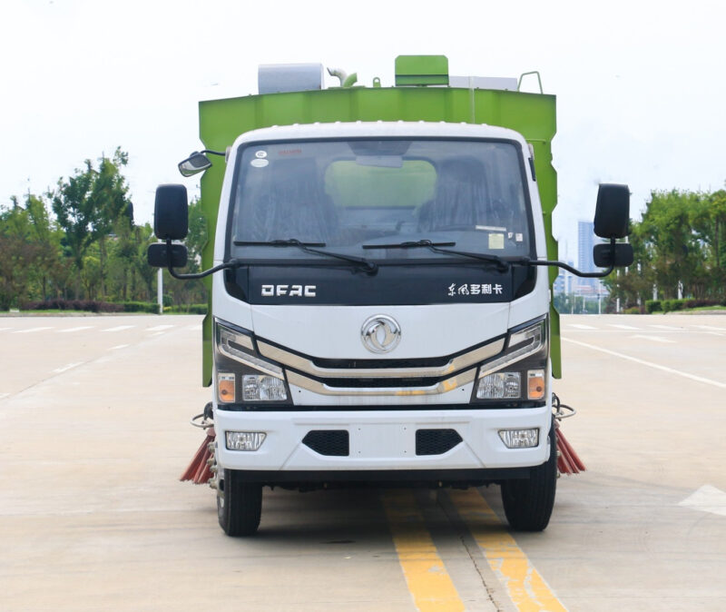 dongfeng thùng quét dọn bụi đường