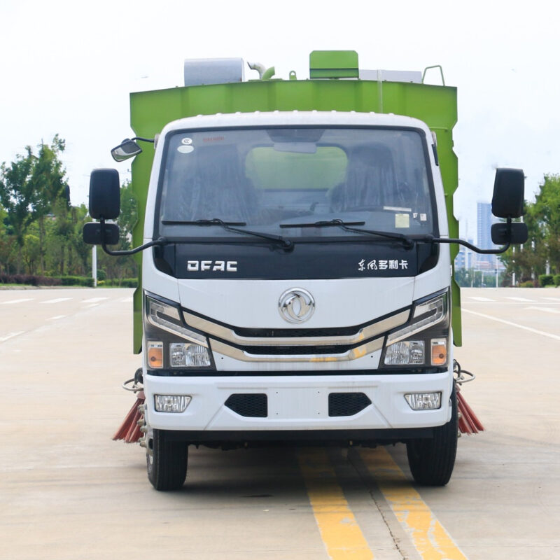 dongfeng thùng quét dọn bụi đường