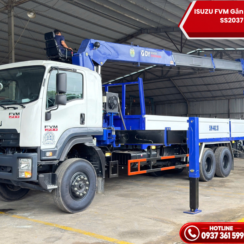 Năng lực nâng hạ của cẩu Dongyang SS2037