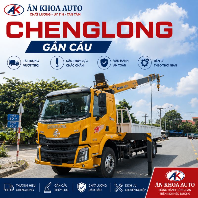 Xe Chenglong Gắn Cẩu