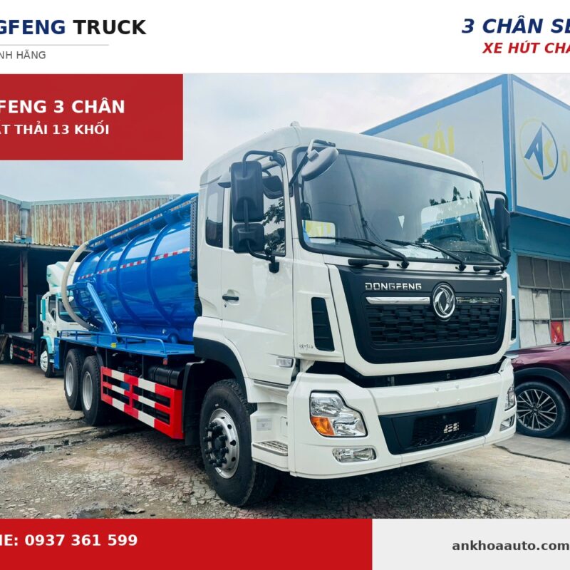 Xe Tải Dongfeng 3 Chân: Đánh Giá Chi Tiết Dòng Xe Chuyên Dụng Nhập Khẩu Chính Hãng