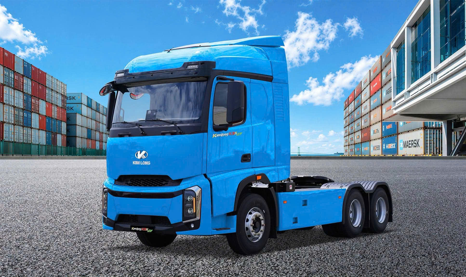 Xe Đầu Kéo Kim Long K9KEV 6x4 Thuần Điện - Ảnh 3