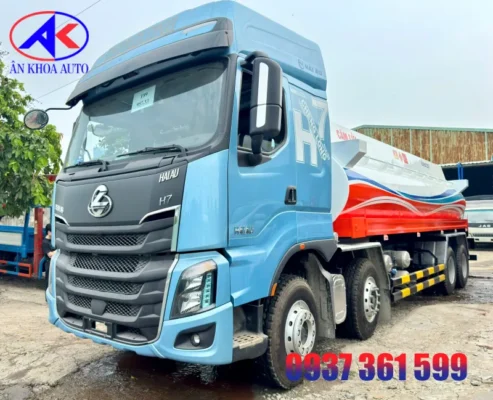 Tổng quan về Chenglong H7 bồn xăng dầu 22 khối