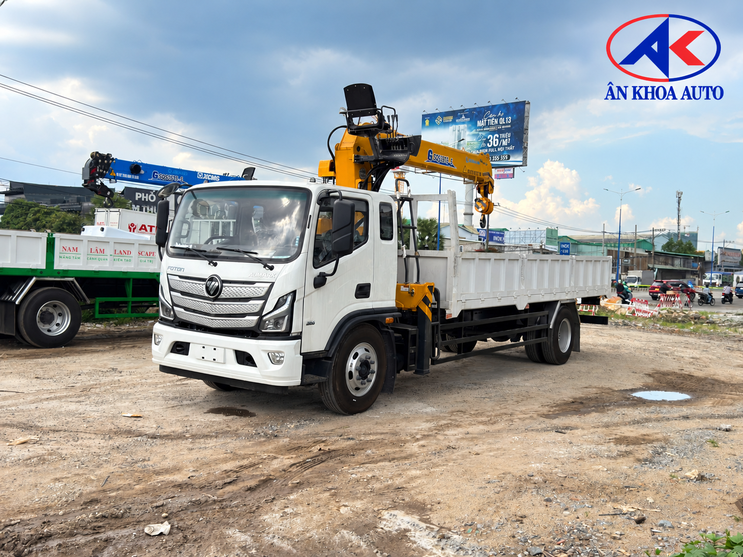 Chi tiết xe nền Foton Aumark S90: động cơ Cummins và hộp số ZF Xe nền Foton Aumark S90: động cơ Cummins và hộp số ZF