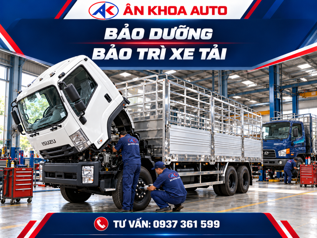 Dịch vụ bảo dưỡng bảo trì xe tại Ân Khoa Auto