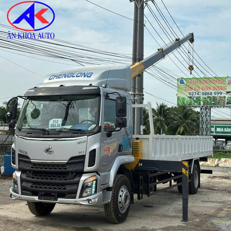 Chenglong M3 Gắn Cẩu XCMG 4 Tấn 4 Khúc - Ảnh 3