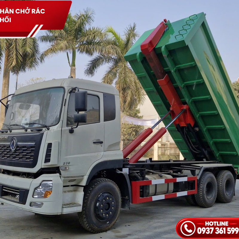 Động cơ Yuchai 270HP và sắt-xi kép vững chắc 