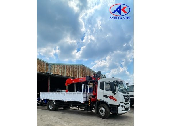 Ưu điểm nổi bật xe tải Dongfeng gắn cẩu Kanglim 5 tấn