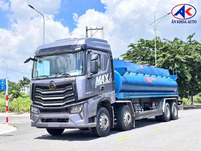 Xe bồn xăng dầu HOWO MAX 22 khối