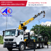 HOWO 3 Chân Nâng Đầu Gắn Cẩu XCMG SQS200-5 8 Tấn Chở Xe
