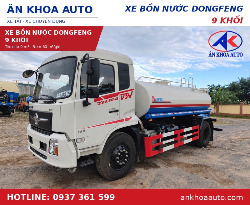 ONGFENG Bồn Nước 9 Khối: Thông Số, Giá Lăn Bánh