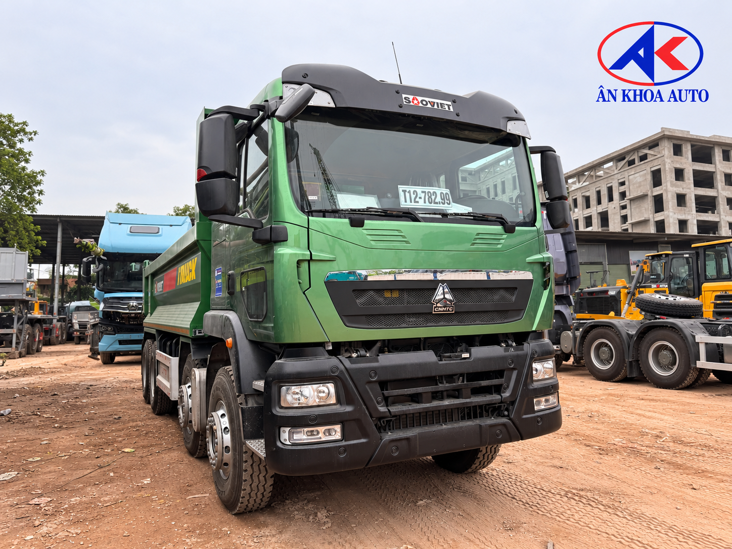 Thông số cơ bản của ô tô tải tự đổ CNHTC 4 chân Thông số cơ bản của ô tô tải tự đổ CNHTC 4 chân